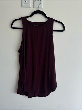Athleta Sleeveless Tank Top - Burgundy